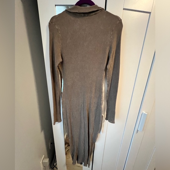 FashionNova Sz XL Rule Breaker Mineral Wash MIDI Dress - Picture 3 of 3